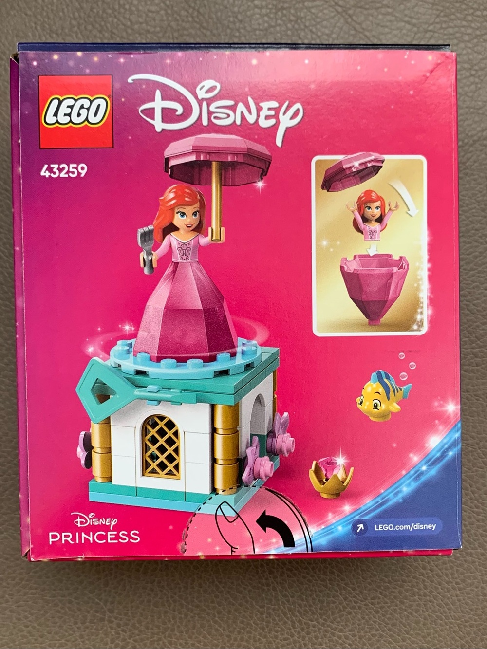BNIB LEGO Disney Princess Twirling Ariel 43259 - Picture 2 of 3